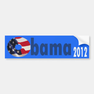 Autocollant De Voiture Obama 2012