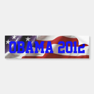 Autocollant De Voiture Obama 2012