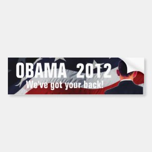Autocollant De Voiture Obama a obtenu votre adhésif pour pare-chocs 2012