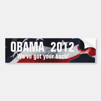 Autocollant De Voiture Obama a obtenu votre adhésif pour pare-chocs 2012