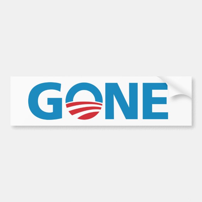 Autocollant De Voiture Obama, adhésif pour pare-chocs "ALLÉ" (Devant)