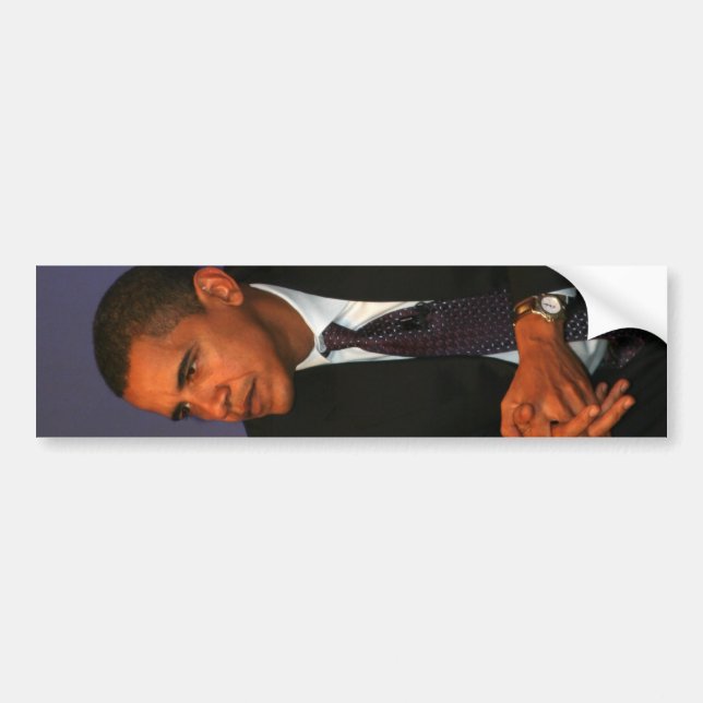 Autocollant De Voiture Obama Bumperstickers (Devant)