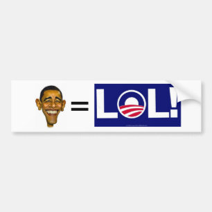 Autocollant De Voiture obama=lol