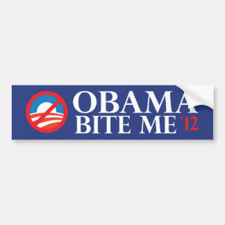 Autocollant De Voiture obama-morsure je 12