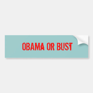 Autocollant De Voiture OBAMa ou buste - customisé