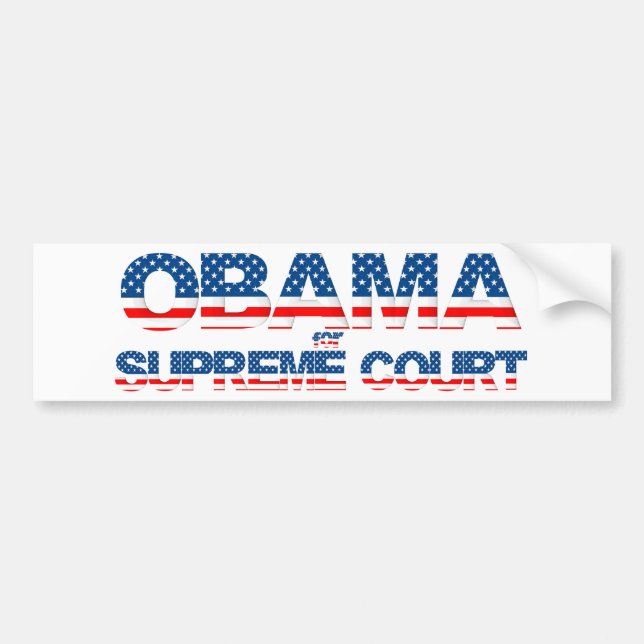 Autocollant De Voiture Obama pour l'adhésif pour pare-chocs de court (Devant)