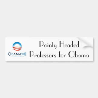 Autocollant De Voiture obama, professeurs dirigés pointus FO… - Customisé