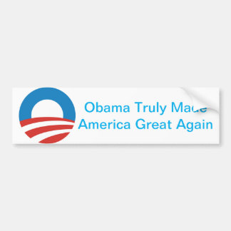 Autocollant De Voiture Obama redonne à l'Amérique sa grandeur