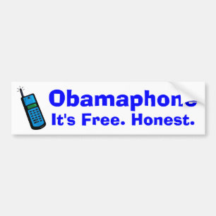 Autocollant De Voiture Obamaphone