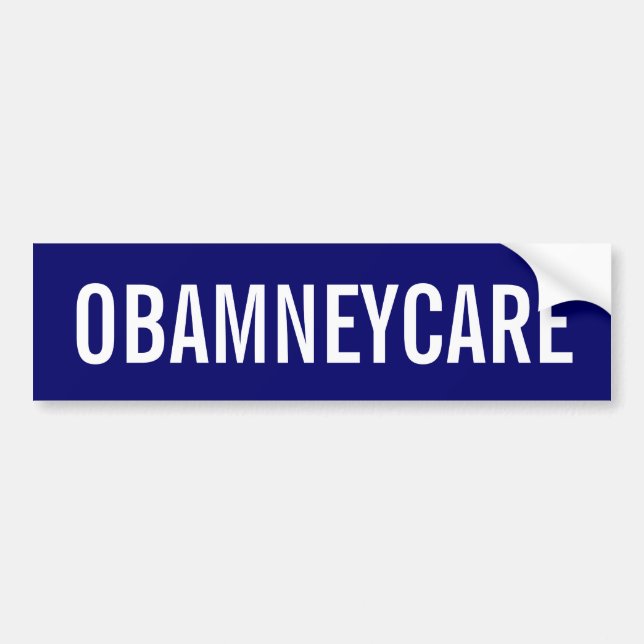 Autocollant De Voiture Obamnésie (Devant)
