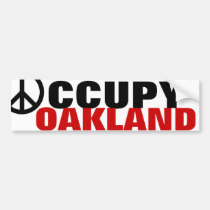 AUTOCOLLANT DE VOITURE OCCUPY OAKLAND