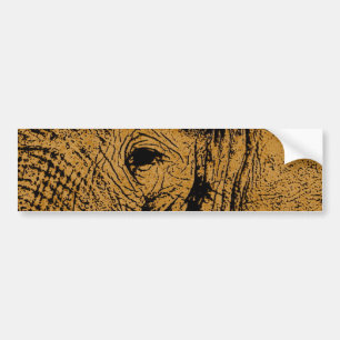 Autocollant De Voiture Oeil d'éléphant
