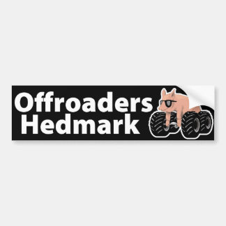 Autocollant De Voiture Offroaders Hedmark - noir d'adhésif pour