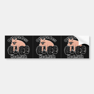 Autocollant De Voiture Offroaders Hedmark - noir de 3 logos