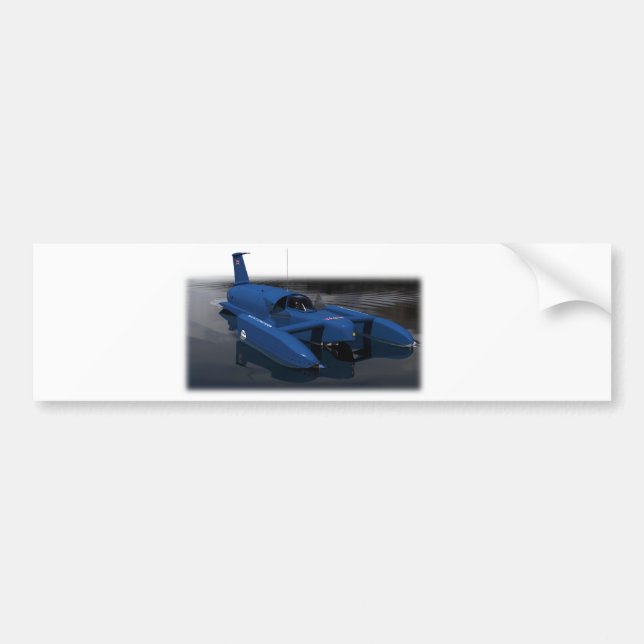 Autocollant De Voiture Oiseau bleu K7 (Devant)