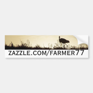 Autocollant De Voiture Oiseaux d'animaux sauvages Great Egret Wetland Ani
