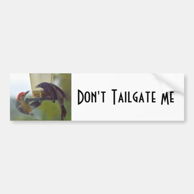 Autocollant De Voiture Oiseaux ne m'adapte pas Sticker pare-chocs (Devant)