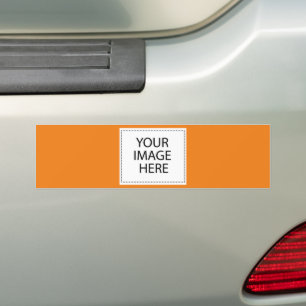 Autocollant De Voiture Orange #BumperSticker