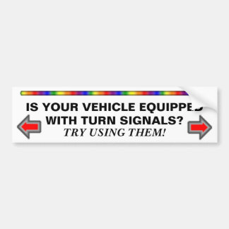 Autocollant De Voiture Où sont les clignotants ?