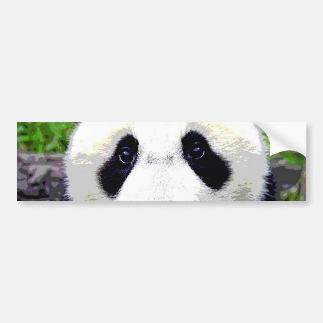 Autocollant De Voiture Ours Panda (Devant)