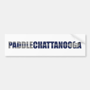 Autocollant De Voiture Paddle Chattanooga Tennessee Kayak