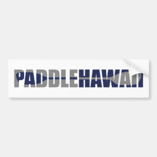 Autocollant De Voiture Paddle Hawaii Kayak