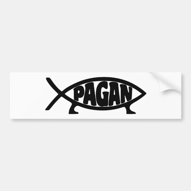 Autocollant De Voiture Pagan_fish_ROF (Devant)
