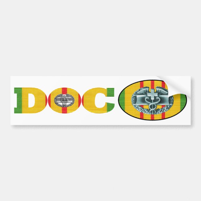 Autocollant De Voiture Paires d'autocollant de Doc. de médecin de combat (Devant)