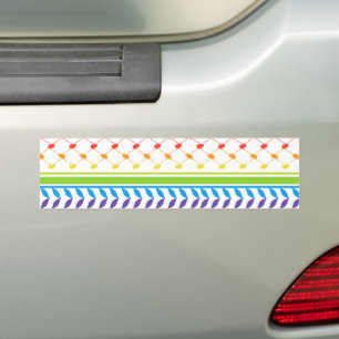 Autocollant De Voiture Palestine LGBT Rainbow Keffiyeh Motif Scarf