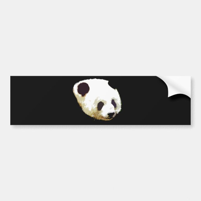 Autocollant De Voiture Panda (Devant)