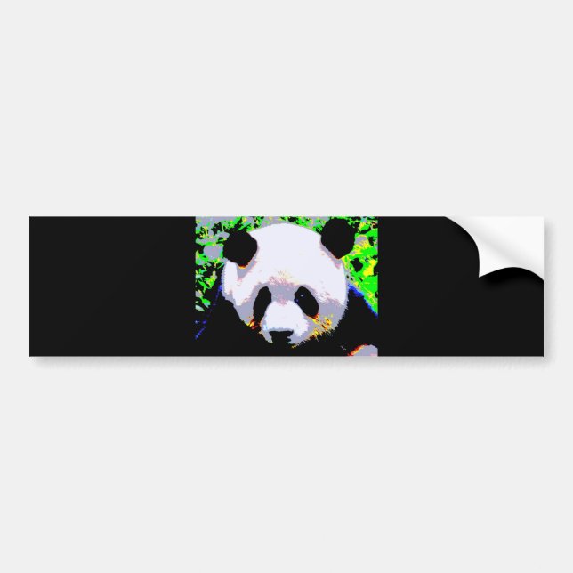 Autocollant De Voiture Panda (Devant)