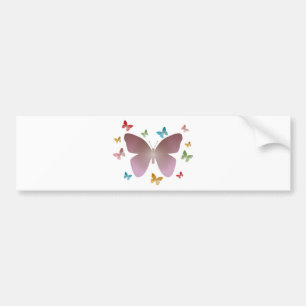 Autocollant De Voiture Papillons