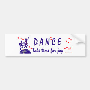Autocollant De Voiture Par conséquent je danse