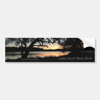 Autocollant De Voiture Parc d'état du lac Scott Bumper Sticker de Sunset 