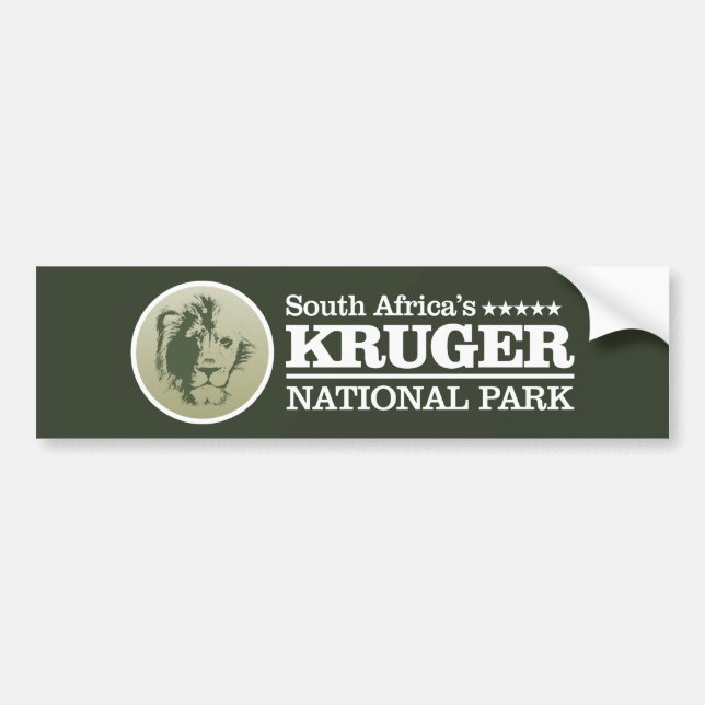 Autocollant De Voiture Parc national de Kruger (Devant)