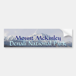 Autocollant De Voiture Parc national de l'Alaska Denali Mont McKinley