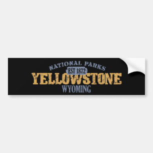 Autocollant De Voiture Parc national de Yellowstone