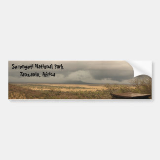 Autocollant De Voiture Parc national Tanzanie, Afrique de Serengeti