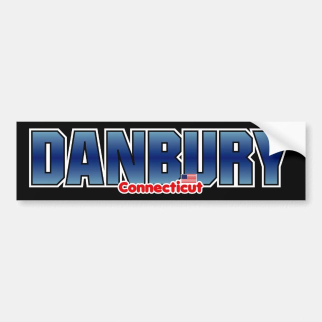 Autocollant De Voiture Pare-chocs de DANBURY (Devant)