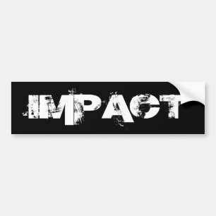Autocollant De Voiture Pare-chocs d'IMPACT