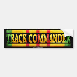 Autocollant De Voiture Pare-chocs Stic de ruban de service de commandant