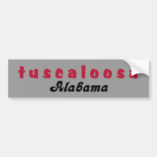 Autocollant De Voiture Pare-chocs Sticka de Tuscaloosa Alabama