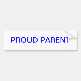 Autocollant De Voiture Parent fier