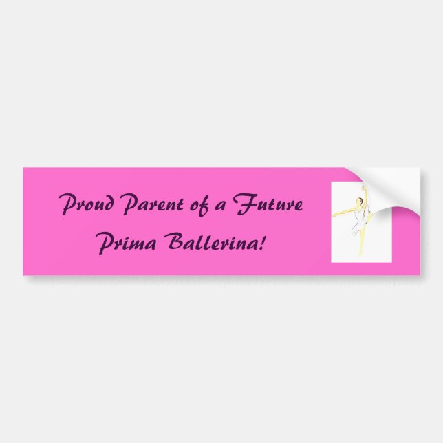 Autocollant De Voiture Parent fier d'un adhésif pour pare-chocs de (Devant)