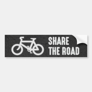 Autocollant De Voiture Partager La Route