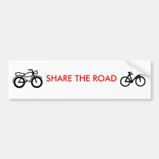 Autocollant De Voiture partagez la route