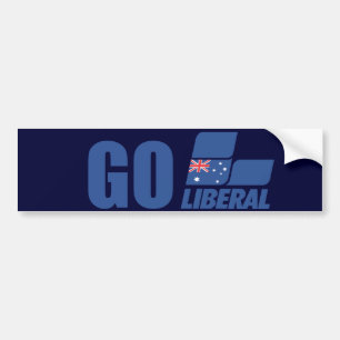 Autocollant De Voiture Parti libéral de l'Australie
