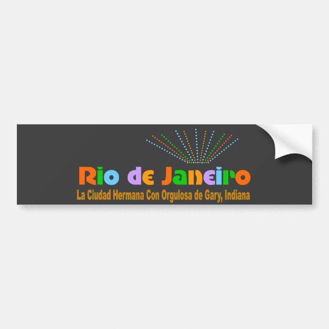 Autocollant De Voiture Partie d'adhésif pour pare-chocs d'essai de Rio (Devant)