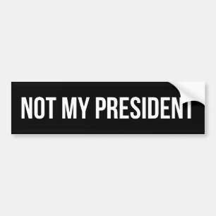 Autocollant De Voiture Pas mon président