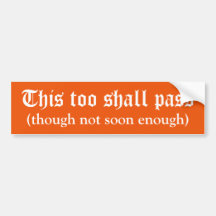 Pas Suffisamment Bientôt Sticker Bumper